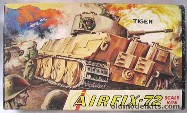 Airfix 1/76 German Tiger Tank - Craftmaster Issue, M8-49 plastic model kit